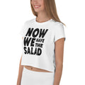 Now we have the salad - Crop Top