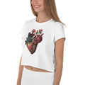 Flower Heart II - Crop Top