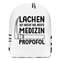 Lachen ist nicht die beste Medizin, Propofol - Rucksack