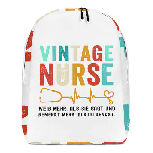 Vintage Nurse - Rucksack