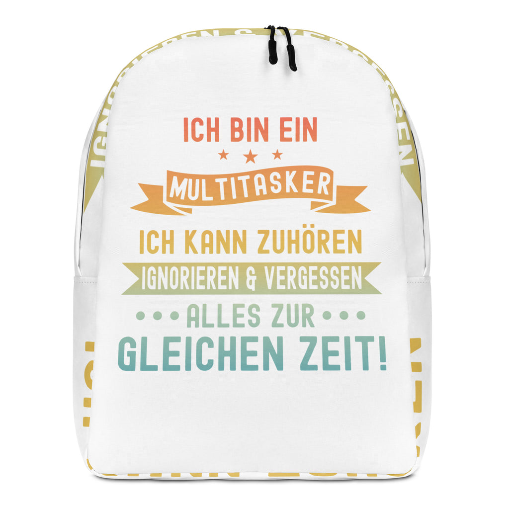 Ich bin ein Multitasker - Rucksack