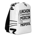 Lachen ist nicht die beste Medizin, Propofol - Rucksack