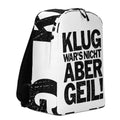 Klug war's nicht, aber geil - Rucksack