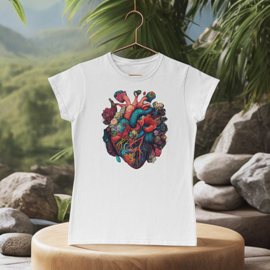 Heart - Die Kunst des Lebens auf deinem T-Shirt