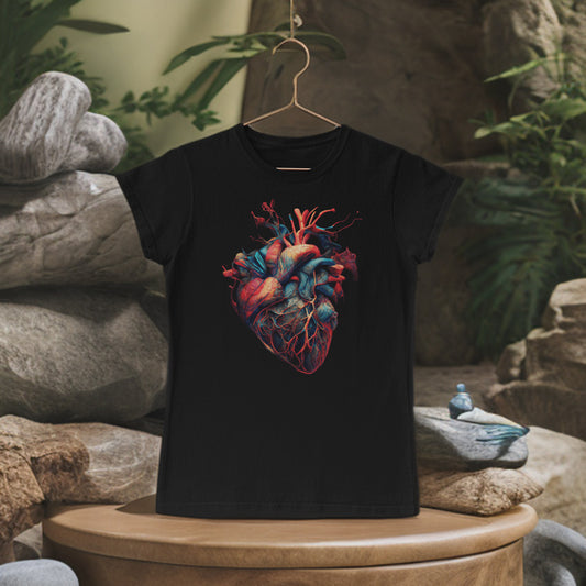 Heart - Inspiration auf einem T-Shirt für den Sommer