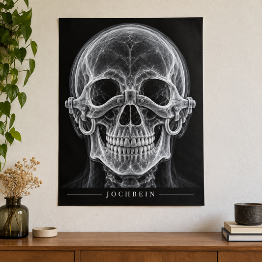 Jochbein – Anatomie-Poster ohne Rahmen