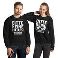 Bitte keine Fotos! Ich bin krankgeschrieben - Sweatshirt