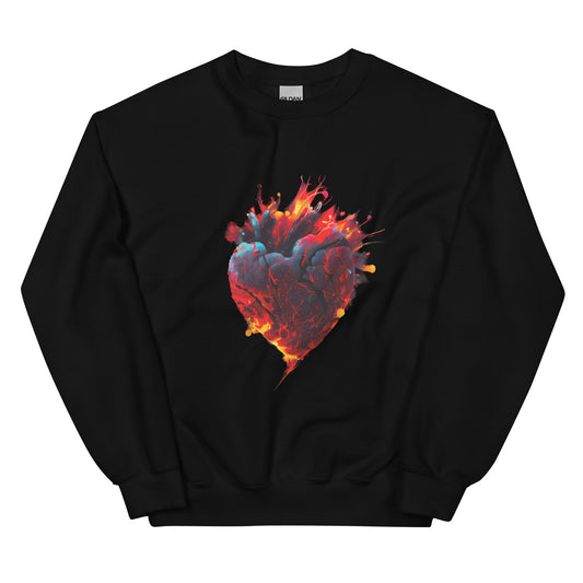 Blaze Heart - Sweatshirt