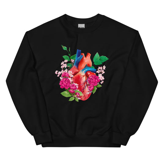 Flower Heart III - Sweatshirt