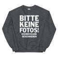 Bitte keine Fotos! Ich bin krankgeschrieben - Sweatshirt