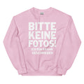 Bitte keine Fotos! Ich bin krankgeschrieben - Sweatshirt