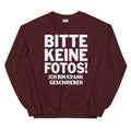 Bitte keine Fotos! Ich bin krankgeschrieben - Sweatshirt