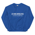 Ich mag Menschen - Sweatshirt