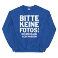 Bitte keine Fotos! Ich bin krankgeschrieben - Sweatshirt