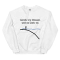 Genitiv ins Wasser, weil es Dativ ist - Sweatshirt