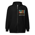 Vintage Nurse - Zip Hoodie