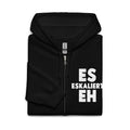 Es eskaliert eh - Zip Hoodie