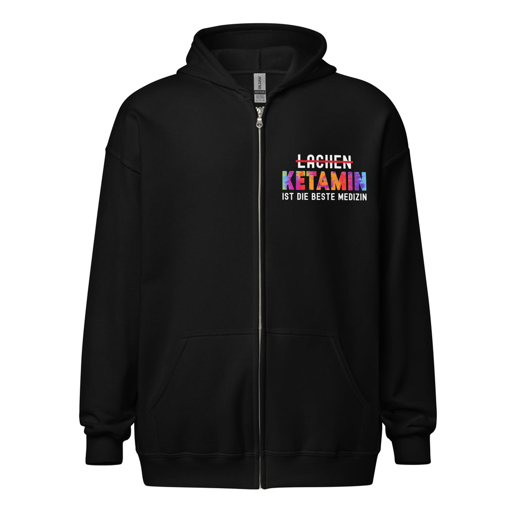 Ketamin ist die beste Medizin - Zip Hoodie