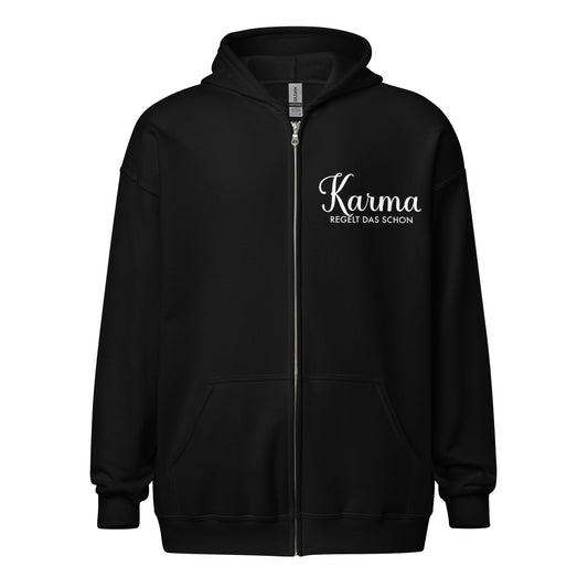 Karma regelt das schon - Zip Hoodie