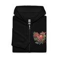 Flower Heart V - Zip Hoodie