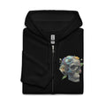 Flower Skull - Zip Hoodie