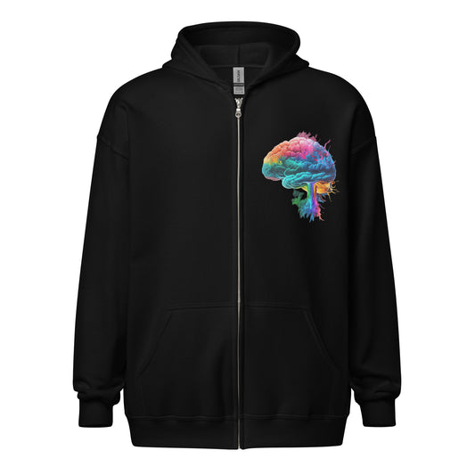 Color Brain - Zip Hoodie