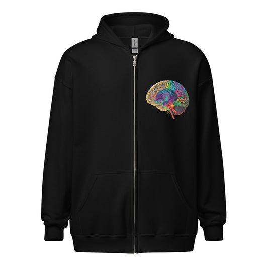 Color Brain II - Zip Hoodie