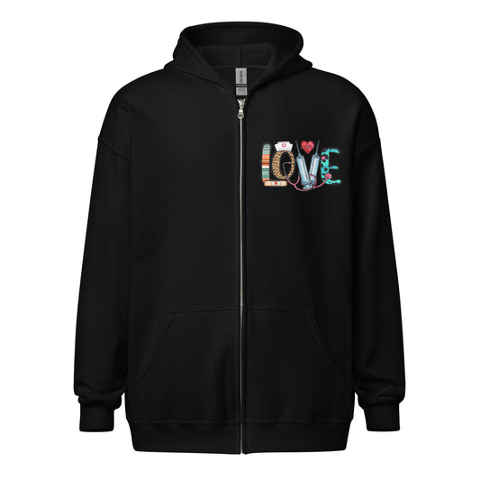 Love - Zip Hoodie