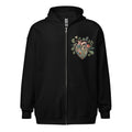 Flower Heart VII - Zip Hoodie