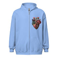 Flower Heart II - Zip Hoodie