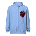 Blaze Heart - Zip Hoodie