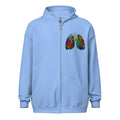 Flower Lung IV - Zip Hoodie