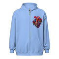 Flower Heart VI - Zip Hoodie