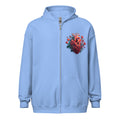 Flower Heart VIII - Zip Hoodie