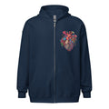 Flower Heart I - Zip Hoodie