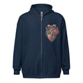 Flower Heart II - Zip Hoodie