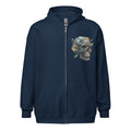 Flower Skull - Zip Hoodie