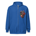 Flower Heart II - Zip Hoodie