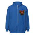 Flower Heart V - Zip Hoodie