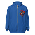 Flower Heart VI - Zip Hoodie