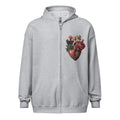 Flower Heart II - Zip Hoodie