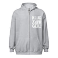 Klug war's nicht aber geil - Zip Hoodie