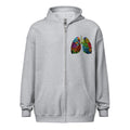 Flower Lung IV - Zip Hoodie