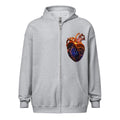 Beetle Heart - Zip Hoodie