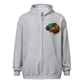 Color Brain III - Zip Hoodie