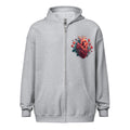 Flower Heart VIII - Zip Hoodie