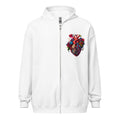 Flower Heart I - Zip Hoodie