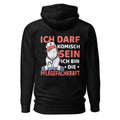 Ich darf komisch sein. Ich bin die Pflegerfachkraft - Rückendruck Premium Hoodie