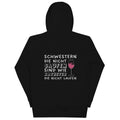 Schwestern die nicht saufen, sind wie Katheter die nicht laufen - Rückendruck Premium Hoodie