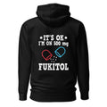 It's ok. I'm on 500mg Fukitol - Rückendruck Premium Hoodie